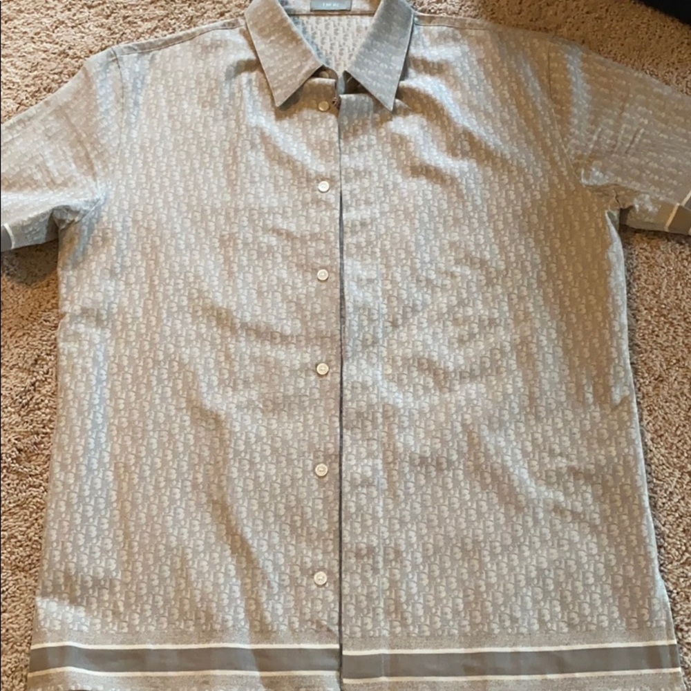 Like New Christian Dior Button Down